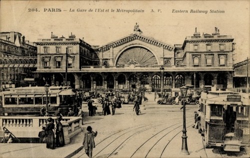 Paris gare de - ak, l’est