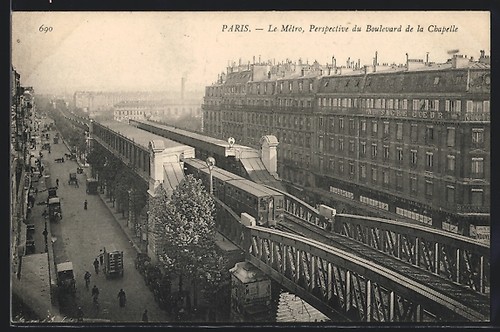 Paris le metro - le,