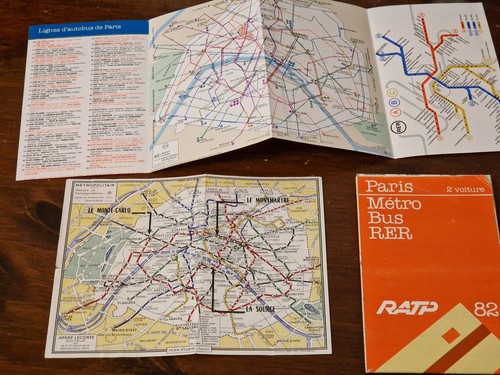 Paris metro bus alte - paris,