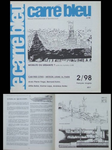 Carre bleu 1998 - carre,