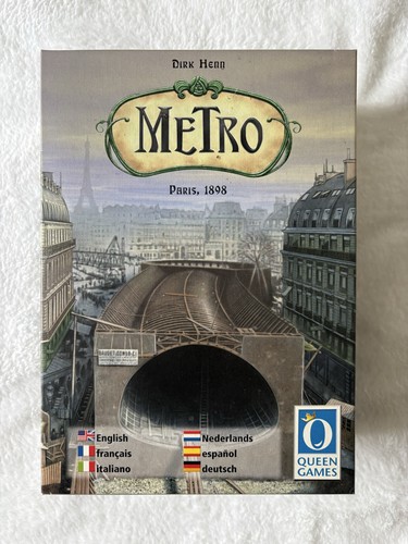 Metro paris 1898 brettspiel - metro,