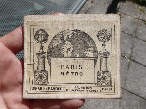 Alte faltplan paris - faltplan,