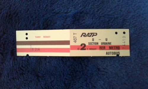 Tickets transport bahn - 2, u-bahn