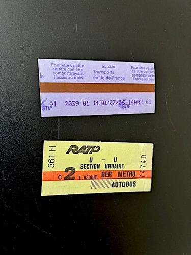 Konvolut bahn tickets - konvolut, u-bahn-tickets