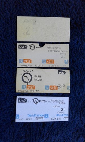 Tickets transport paris - 4,