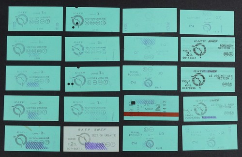 Alte tickets paris metro - alte,