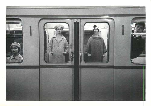 Paris metro mode - -, 1958