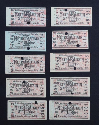 Alte tickets paris - alte, metro