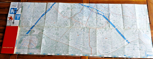 Paris straßenplan und index - paris,