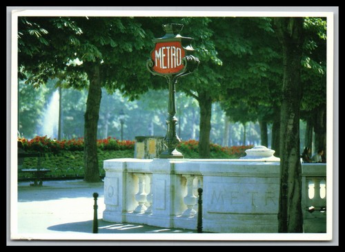 Ansichtskarte paris metro - paris, /