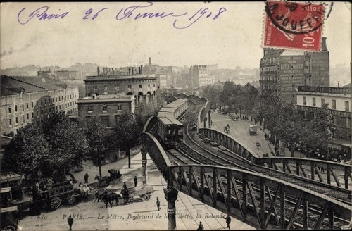 Paris xix boulevard - ak, la