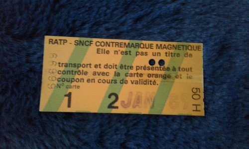 Ticket karte orange transport - orange,