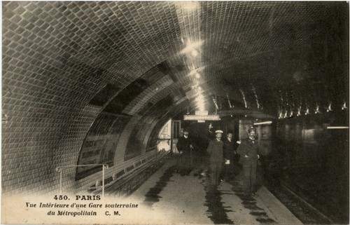 Paris metro 11074 - paris,